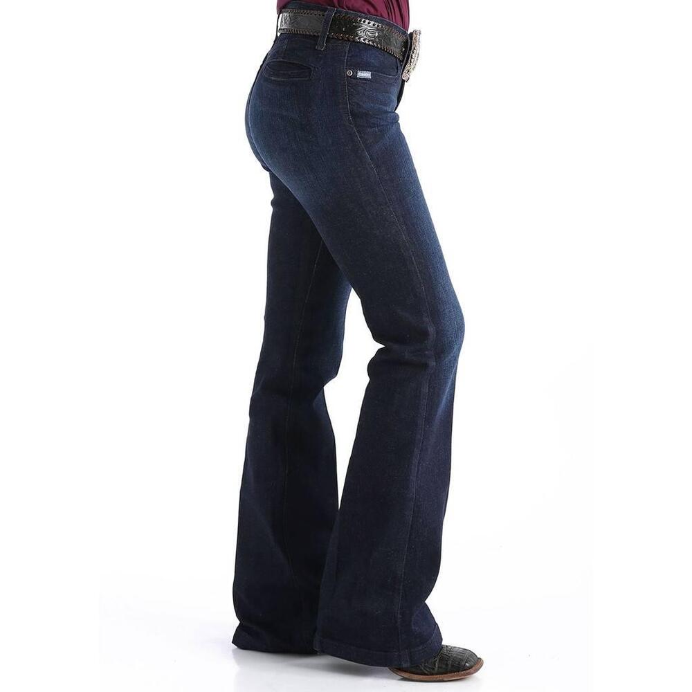 Cinch Dark Blue Flare & Wide Leg Jeans